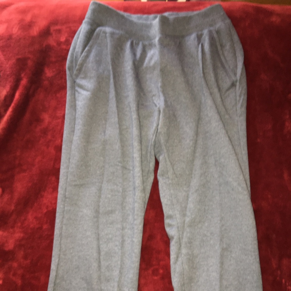 (2/$15) Blue open bottom sweatpants
